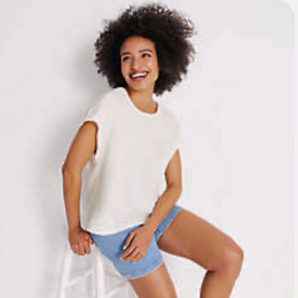 Lands’ End Boxy Cotton Gauze T